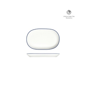 Platou oval Modest Navy 18x12cm 15001-143018