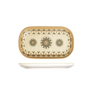Platou oval Qasbah 33x13cm QSB-TMAOVL33