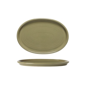 Platou oval Scotia olive green 33x23cm 2KSP331-OLV