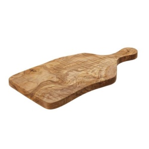 Platou servire cu maner lemn maslin 27x17x2cm S6002