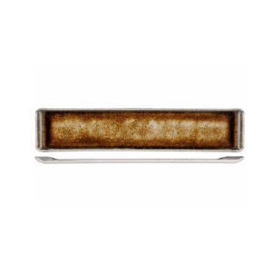 Platou servire dreptunghiular Iris Brown 46x9.5cm 4694465