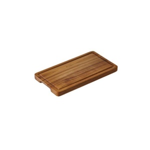 Platou servire dreptunghiular lemn acacia 32.5x17.5x2cm S5064