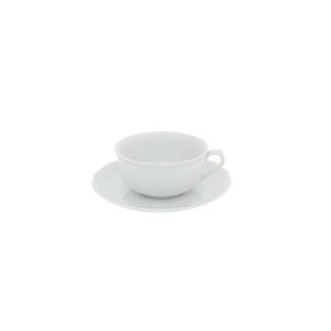 Set ceasca si farfurie espresso Braganca White 100ml 22000169