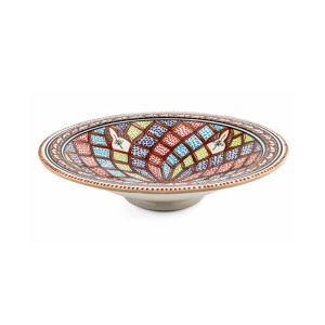 Bol bufet ceramica Marron 43x10,4cm 5058D40