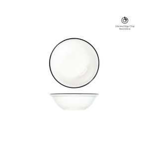 Bol salata Modest Black 20 cm 900ml 19001-112020