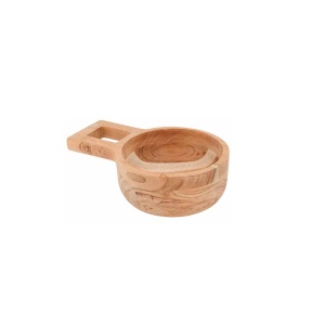 Bol servire Mimosa lemn acacia 22x12x5,3cm 5337003