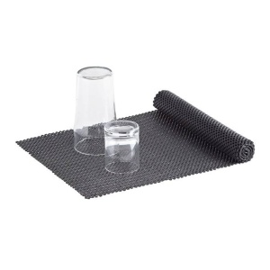Covoras scurgere pahare black 30x110cm T5041.Z