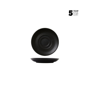 Farfurie ceasca cafea Concorde Noir 15cm 6366MP325