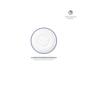 Farfurie ceasca espresso Ring Modest Navy 12cm 15001-111212