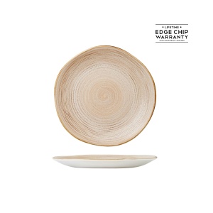 Farfurie coupe organica aperitiv Orbita Fuse Sable 25.5cm 1409X0151