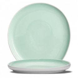 Farfurie fel principal oval Aquamarine Ninfa 30,5x27,5cm LNIN028AQ010305