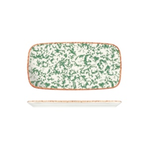 Platou dreptunghiular Venecia Green 34x16cm 20641-151635