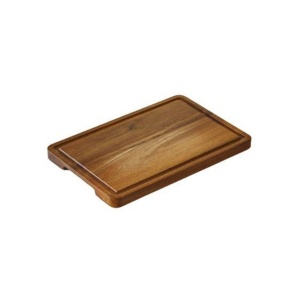 Platou servire dreptunghiular lemn acacia 32.5x21.5x2cm S5065