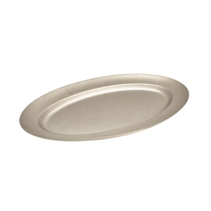 Platou servire oval Vintage Steel 48x31cm SPL48V