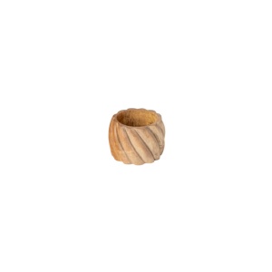 Set 4 inele servet lemn natural 5x3.6cm O30325-NAT