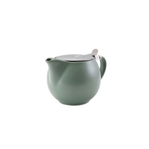 Ceainic portelan Genware Matt Sage 500ml 395950MSG