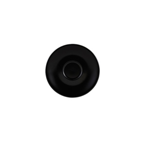Farfurie ceasca espresso Genware Matt Black 12cm 182112MBK