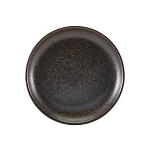 Farfurie fel principal coupe Terra Porcelain Black 24cm CP-PBK24