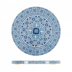 Farfurie fel principal melamina Blue Marrakesh 28.5cm MK281328