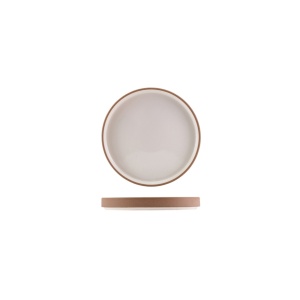 Farfurie prezentare desert Kava White 18cm LPR-KW18