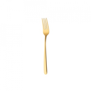 Furculita aperitiv Sola Ibiza Satin Gold 18|0 inox 12IBIMG 022