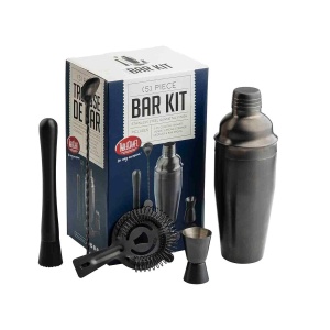 Kit bar 5 piese otel inoxidabil antracit 11780