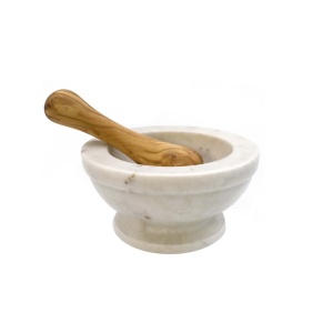 Mojar marmura alb 18cm BIS07.000601.020