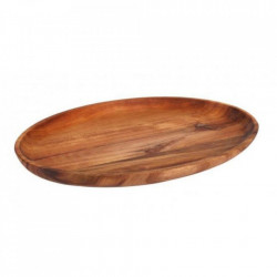 Platou oval lemn acacia 29.8x19.7x2.5cm B947011R1