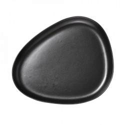Platou servire Black Stoneware 30x35cm 990164
