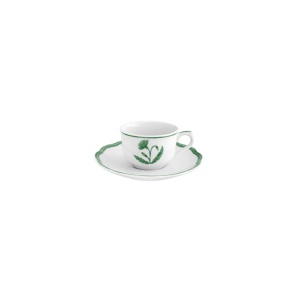 Set ceasca si farfurie espresso Jane Green 100ml 21145723