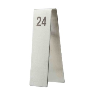 Set numere masa 1-25 otel inoxidabil 5x7x17cm 12795