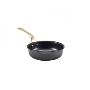 Tigaie servire cu maner Vintage Steel Black 13,5x3,75cm SMF13BKV