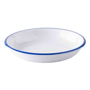 Bol melamina Canteen alb/albastru 23cm 720ml 12077EU