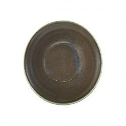 Farfurie ceasca cafea Terra Porcelain Cinder Black 14.5cm SCR-PBK14