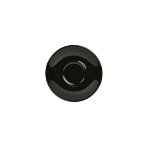 Farfurie ceasca espresso Genware Black 12cm 182112BK