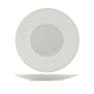 Farfurie coupe organic Incise Lucine 28cm WP-PLC28