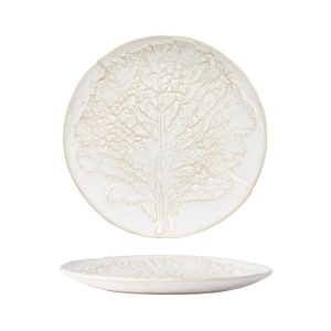 Farfurie fel principal Silvina fennel white 32cm QLP321-FWH
