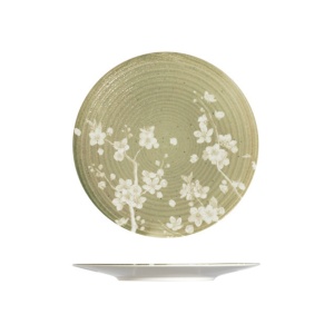 Farfurie plata fel principal Mizu Sage 31cm 22196-351031