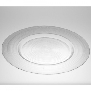 Farfurie sticla charger suport CIRCLE 33cm 5480.1