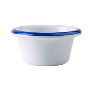 Ramekin melamina Canteen alb/albastru 90ml 12218EU