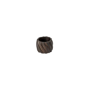 Set 4 inele servet lemn dark 5x3.6cm O30326-DRK