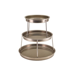 Suport servire fructe de mare Vintage Steel 35x35.5cm SFS3-2235V