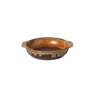 Vas rotund gratinat Poterie Mocha Latte 25cm 830ml AP251-MOC