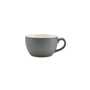 Ceasca cappuccino Genware Matt Grey 250ml 322125MG