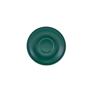 Farfurie ceasca cafea Genware Matt Teal 13.5cm 182113MT