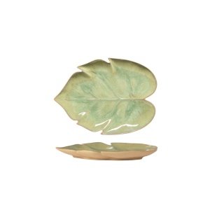 Platou frunza Marrakesh eucalyptus 27x20cm 2ELA271E-EUC