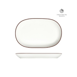 Platou oval Modest Brown 33x21cm 18001-143033