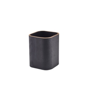 Suport lemn tacamuri 9x9x11cm WVCH-9BK