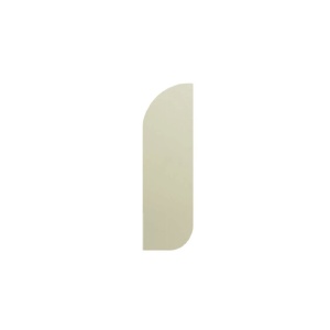 Suport tacamuri asimetric doua fete sage/crem Loto 9x30cm 9151027003