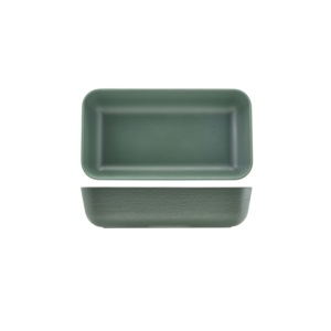 Tava dreptunghiulara verde GN 1/3 Melamina Jute 32.5x17.6x8cm JT130167